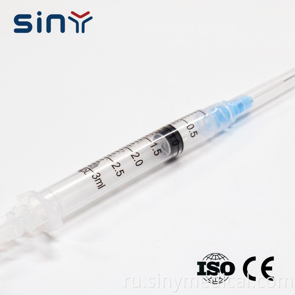 Disposable Self Destructing Syringe